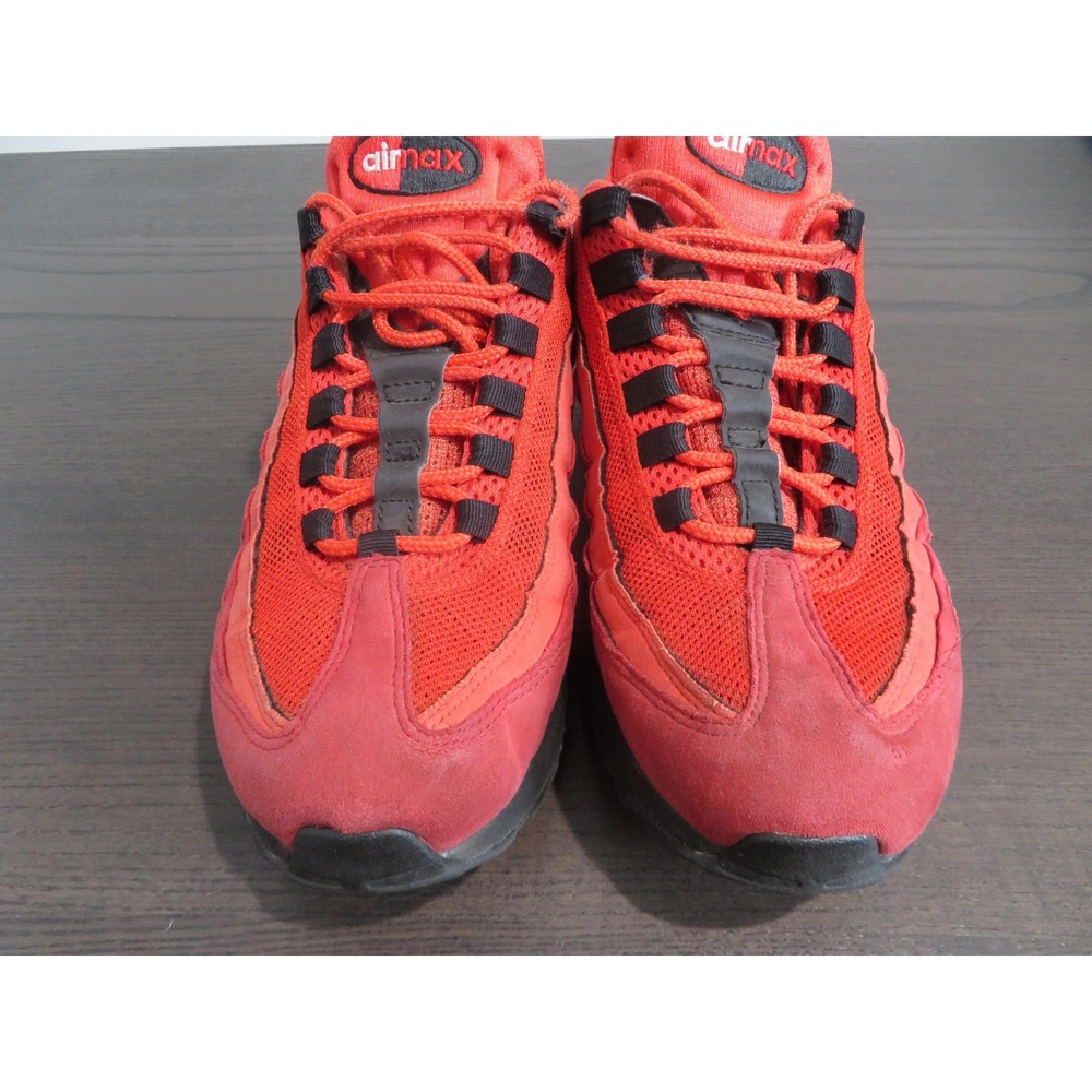 Nike Air Max 95 Shoes Mens Size 8.5 Red Black AT2865-600 Sneakers Running - Picture 3 of 10
